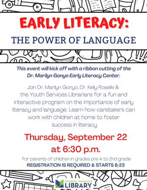 Early Literacy: The 